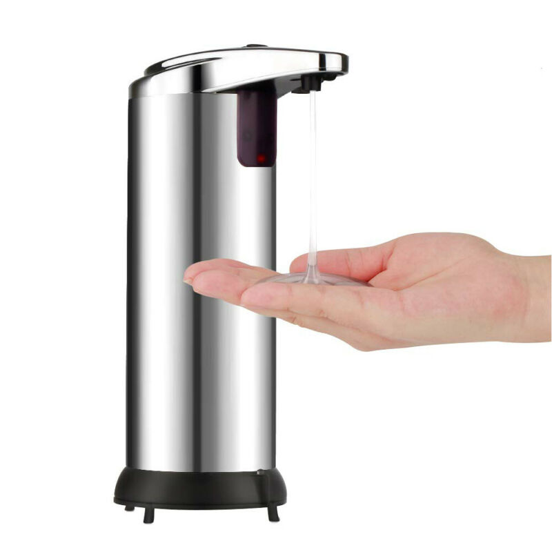 Automatic Liquid Soap Dispenser Smart Sensor Soap Dispensador Touchless Stainless Steel soap Dispenser for Kitchen Bathroom