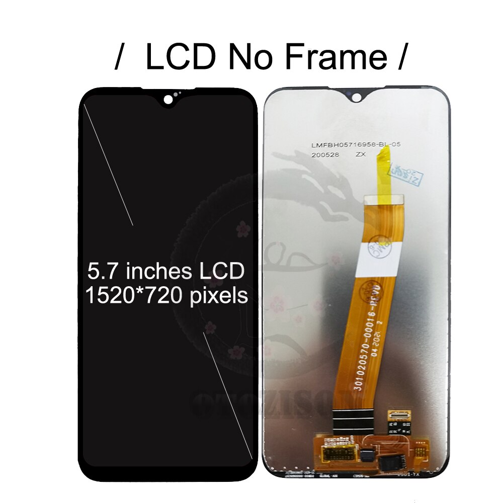 Pantalla LCD de 5,7 pulgadas con marco para SAMSUNG Galaxy A01 , montaje de digitalizador con Sensor táctil, SM-A015F/DS, A015G, A015M
