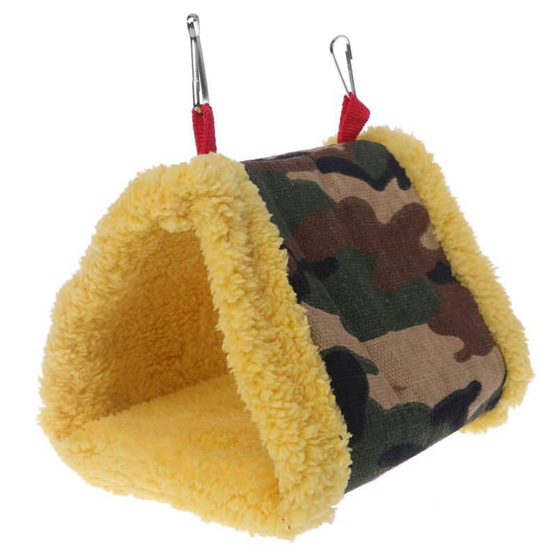 Winter Warm Pluche Vogel Papegaai Hangmat Kooi Opknoping Bed Cave Huis Swing Nest Tent Vogel Benodigdheden C42: type 2