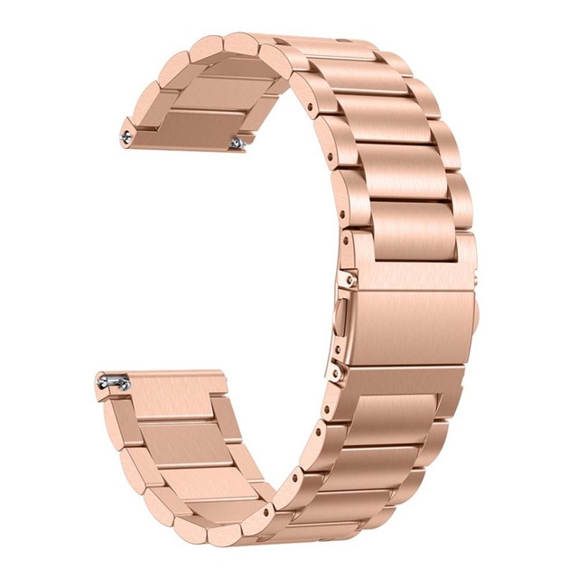 Bracelet de montre en acier inoxydable pour Fitbit Versa/VERSA Bracelet sans vis à 2 bandes bracelets en métal de remplacement pour Fitbit Versa Lite: 3