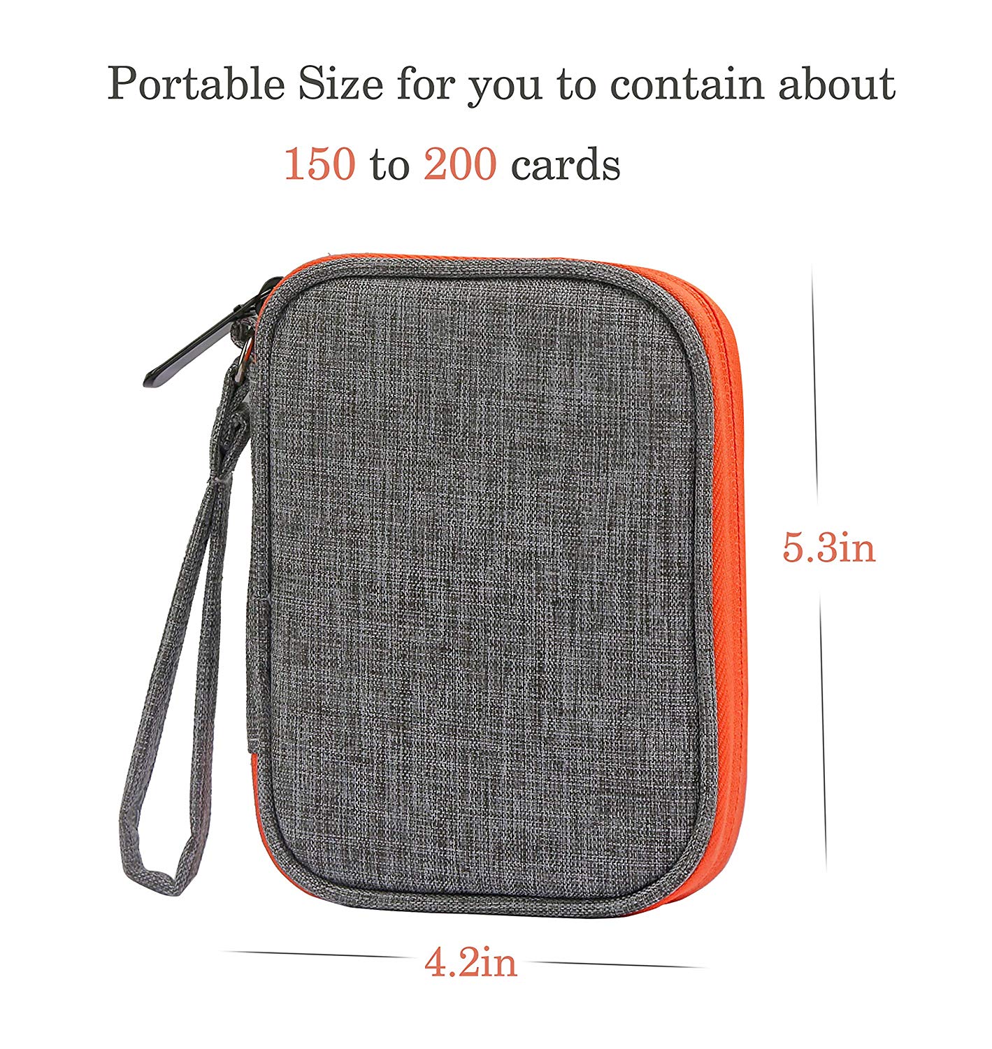 Voyage sac de rangement pour UNO étui pour jeux de cartes tissu doux imperméable Protection anti-rayures pour UNO cartes pour plein air jeu Camping