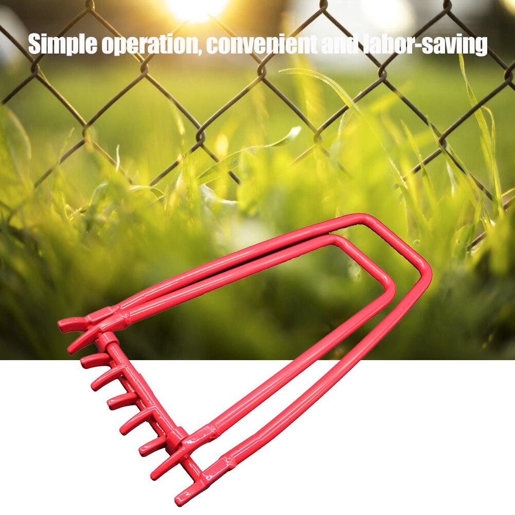 Barb Fence Repair Tool Easily Carrying Part Eco-friendly Tool Garden Metal Wire Fence Fixer for Home Farmyard Puller