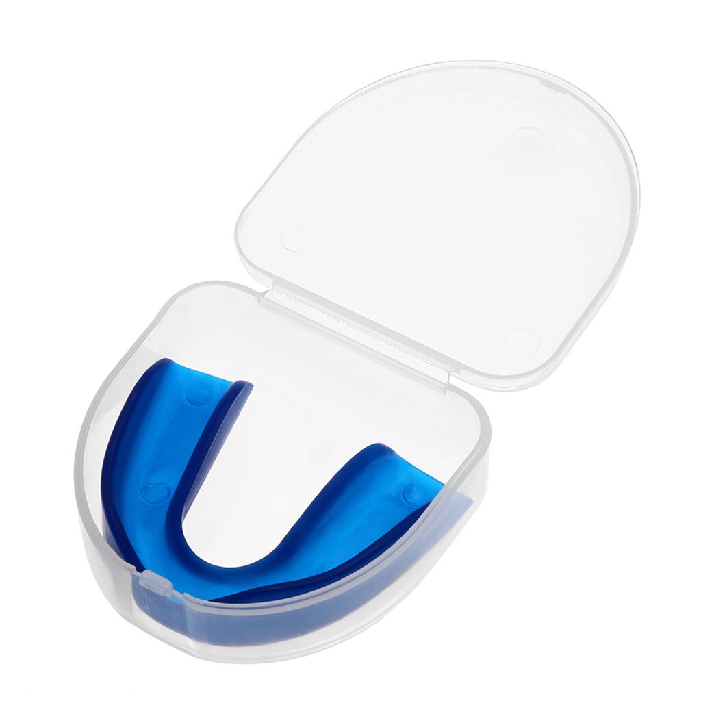 Gum Shield Teeth Protector Mouth Guard Piece Rugby Sports Basketball Football Rugby Boxing Braces Durable PVC Tooth Sleeve