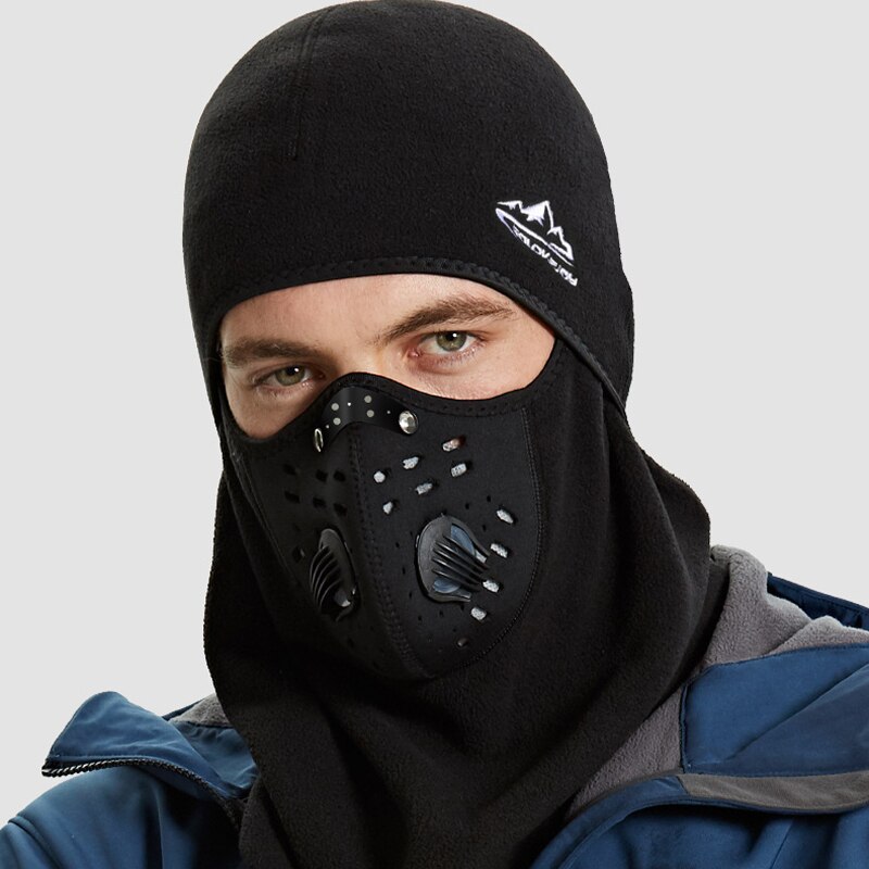 Vindtät vinter balaclava skidor cykling snowboard balaclava cykel man skid mask andas fleece termisk varm fiske skid hatt