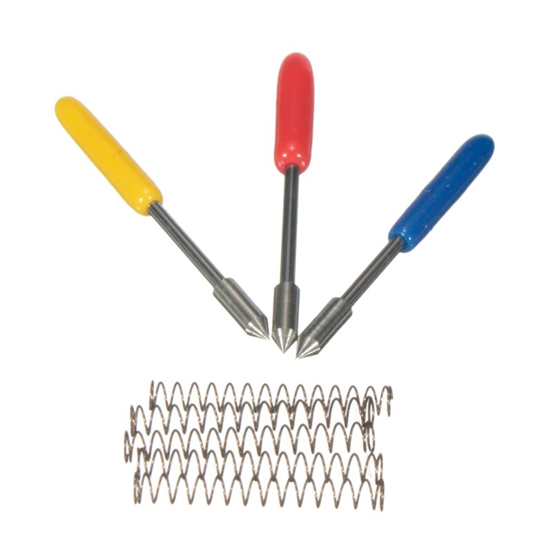 KZTech 15PCS 30 45 60 Degree Vinyl Cutter Blade for Graphtec CB15 CB09 Silhouette Cameo Craftrobo Blades CB15U Cricut CB09U: CB09 30 45 60degree