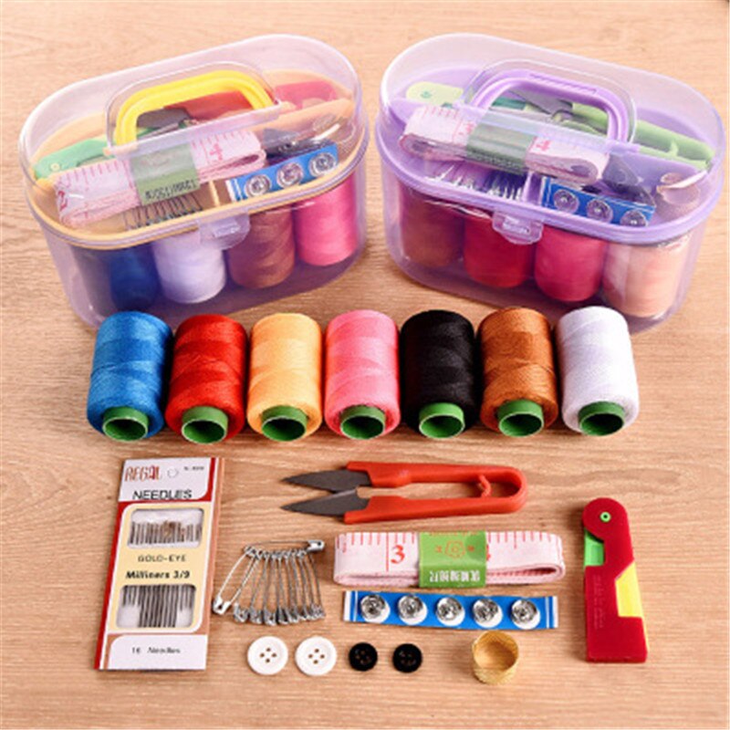 Sewing Threads Set Sewing Tools Kit Hand Craft Sewing Needle And Thread Combination DIY Craft Supplies