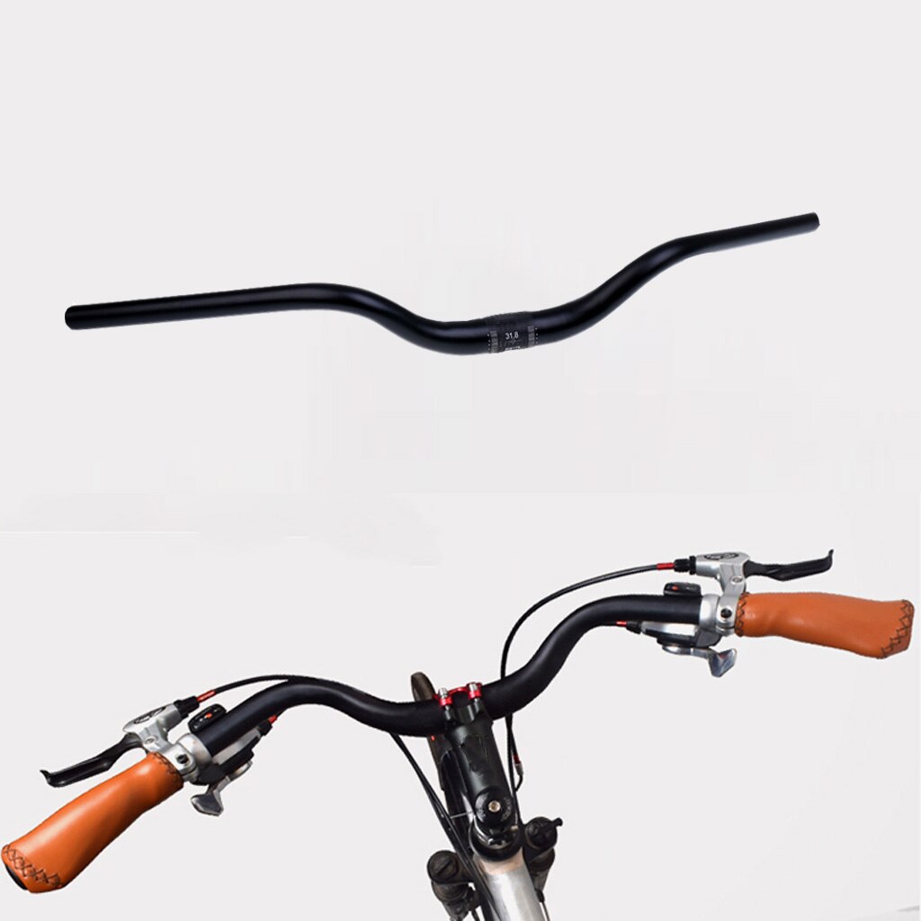 Mtb Fietsstuur Riser Bar Retro Dames Stuur 31.8X660Mm Zwart