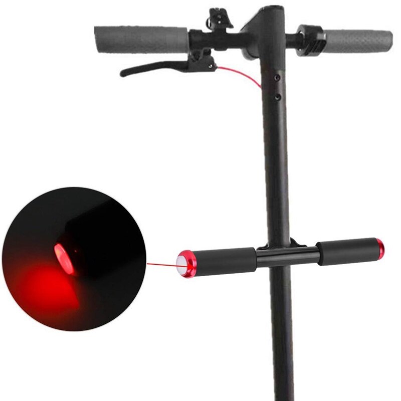 Leva manuale per lampada Flash a LED multifunzione per manubrio per bambini per accessori Scooter elettrici Xiaomi M365: Default Title