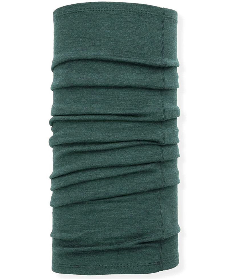100% Merino Wool Neck Gaiter&amp; Bandana Women Men Merino Lightweight Ski Face Mask Neck Warmer Ring Wrap 1 Layer Warm Cover Scarf: Army Green-(Style 2)