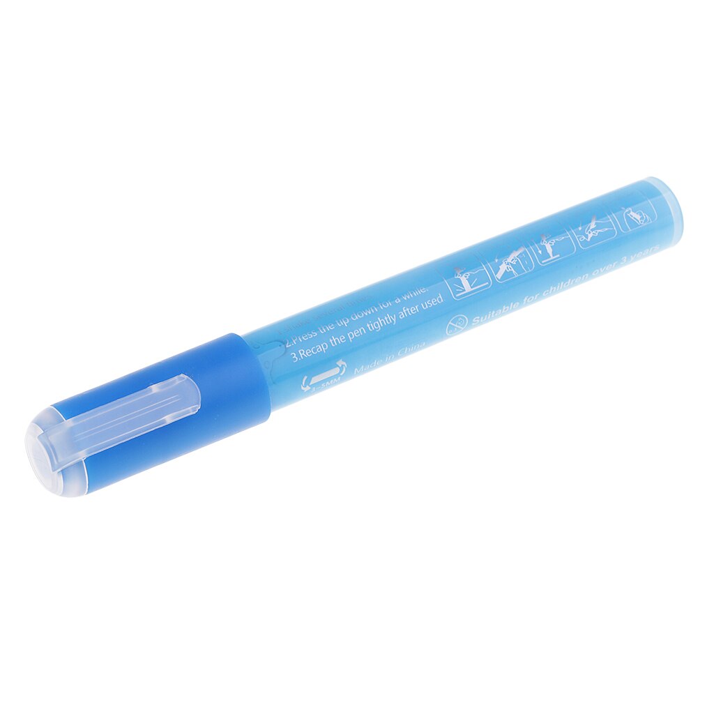 School Office Favorite Accessory Paint Pens Acrylic Paint Marker Painting Pens Art Crafts Pen Scrapbooking 12 Colors: blue
