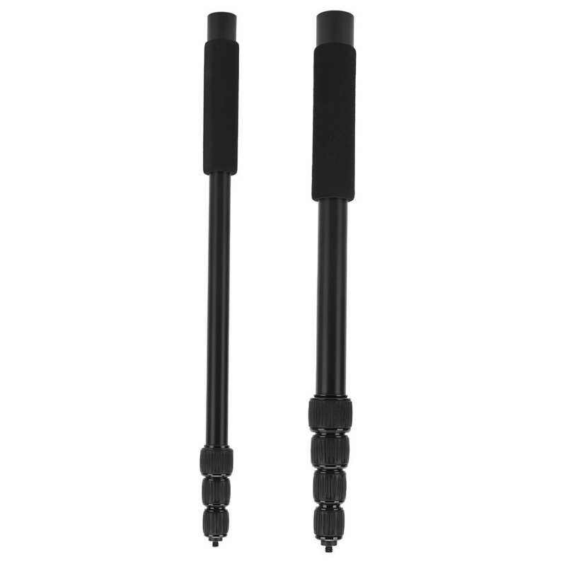 Mic Boom Arm Portable Soft Foam Handle Aluminium Alloy Microphone Stand Holder Boompole Mic Extension Arm with 1/4" Interface