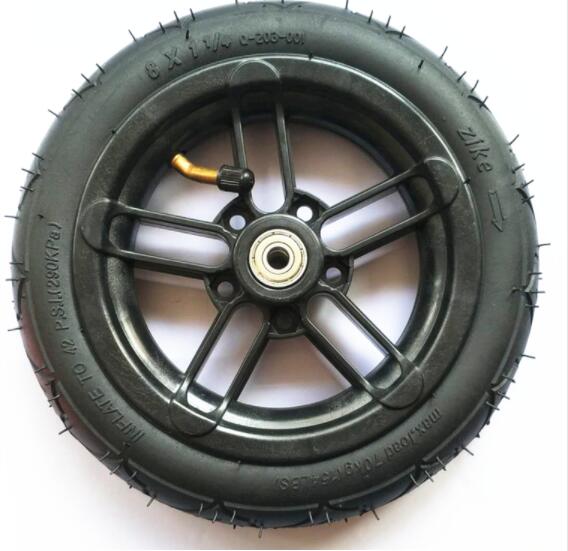 Rueda delantera y sólida de aire de 200x50 para SPEEDWAY RUIMA MINI IV pro, piezas de repuesto para patinete eléctrico de 8 pulgadas: Air tyre wheel