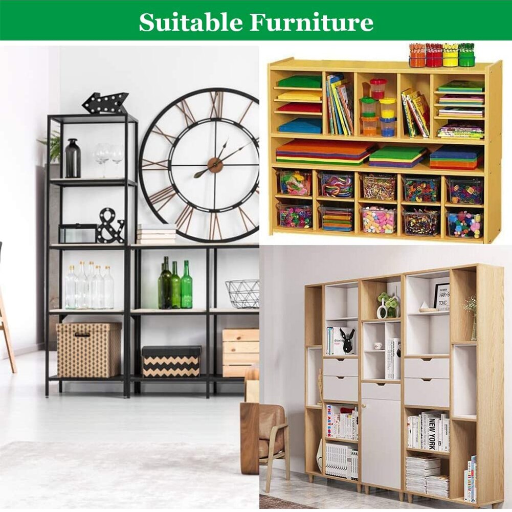 Furniture Anchors Kit Safety Anti Tip Furniture Straps Set Adjustable Secure Cabinet Wall Straps Earthquake Resistant