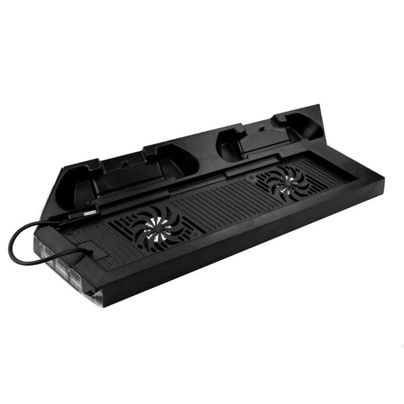 Verticale Console Stand w/Dual Port Charging Charger HUB voor PS4 Controller