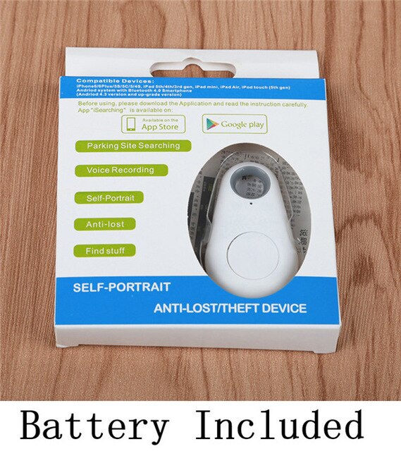 Lot de 10 étiquettes de suivi intelligentes sans fil bluetooth, localisateur de clés, itag, localisateur intelligent, portefeuille, sac, bagages, alarme anti-perte, rappel pour téléphone: Emballage de vente au détail blanc