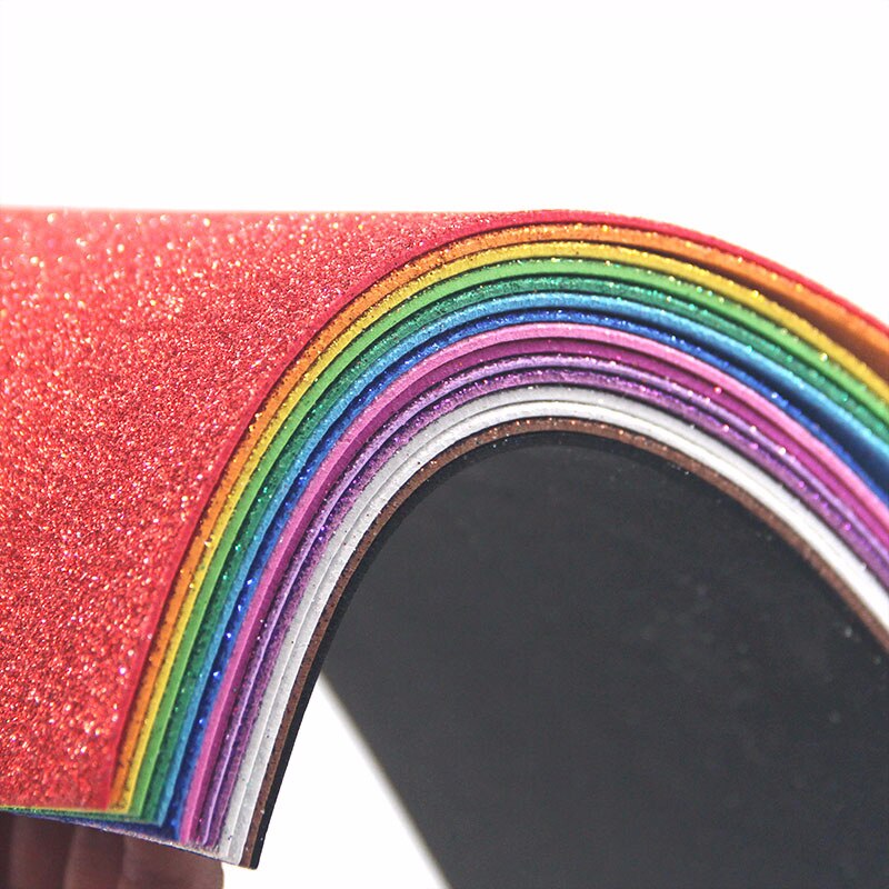 20x30 2mm funkeln Schwamm Eva Schaum Papier Scrapbooking Handwerk Kindergarten Handwerk Diy Materialien Hochzeit Party Lieferanten