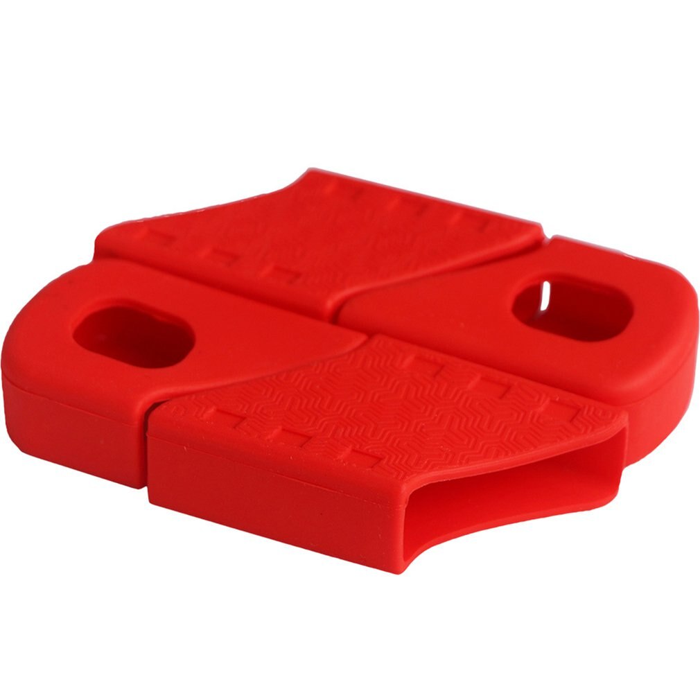 Pédalier de vélo manivelle bras protéger bouchon de démarrage manivelle couvercle de protection pignon universel manivelle couvercle anti-rayures: red