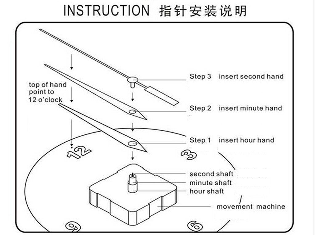 Diy wandklok met 3d spiegeloppervlakken, sticker voor thuiskantoordecoratie