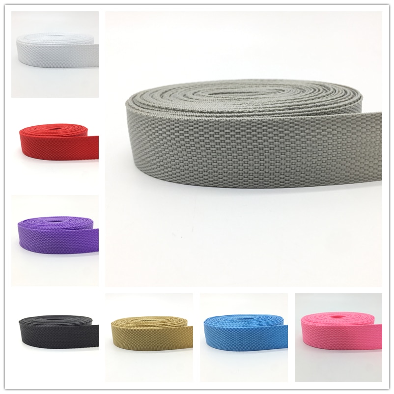 10 Yards 30Mm Canvas Lint Heuptas Singels Nylon Lint Knapzak Strapping Naaien Tas Riem Accessoires