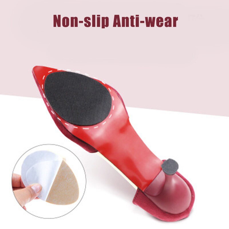 Siliconen Schoenzool Anti-Slip Sticker Zool Pad Hoge Hakken Zool Voorvoet Antislip Pad BUTT666