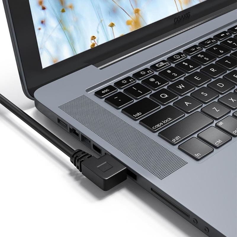 R6ff usb 2.0 hane hona förlängningssladd höger/vänster/uppåt- och nedåtkontakter (alternativ)