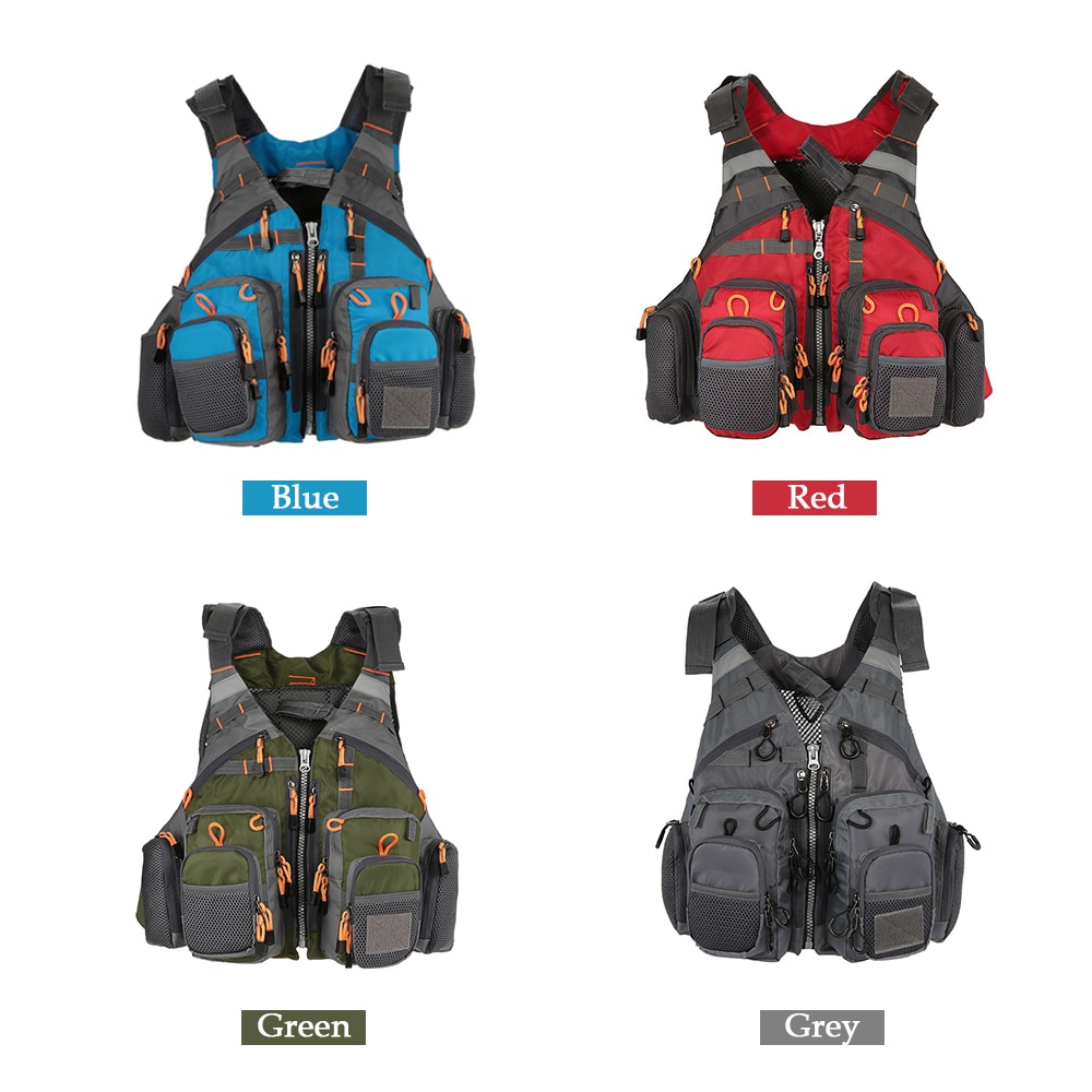 Lixada udendørs fluefiskervest liv superior 209lb leje redningsvest vest fleecet vest flydende til pesca