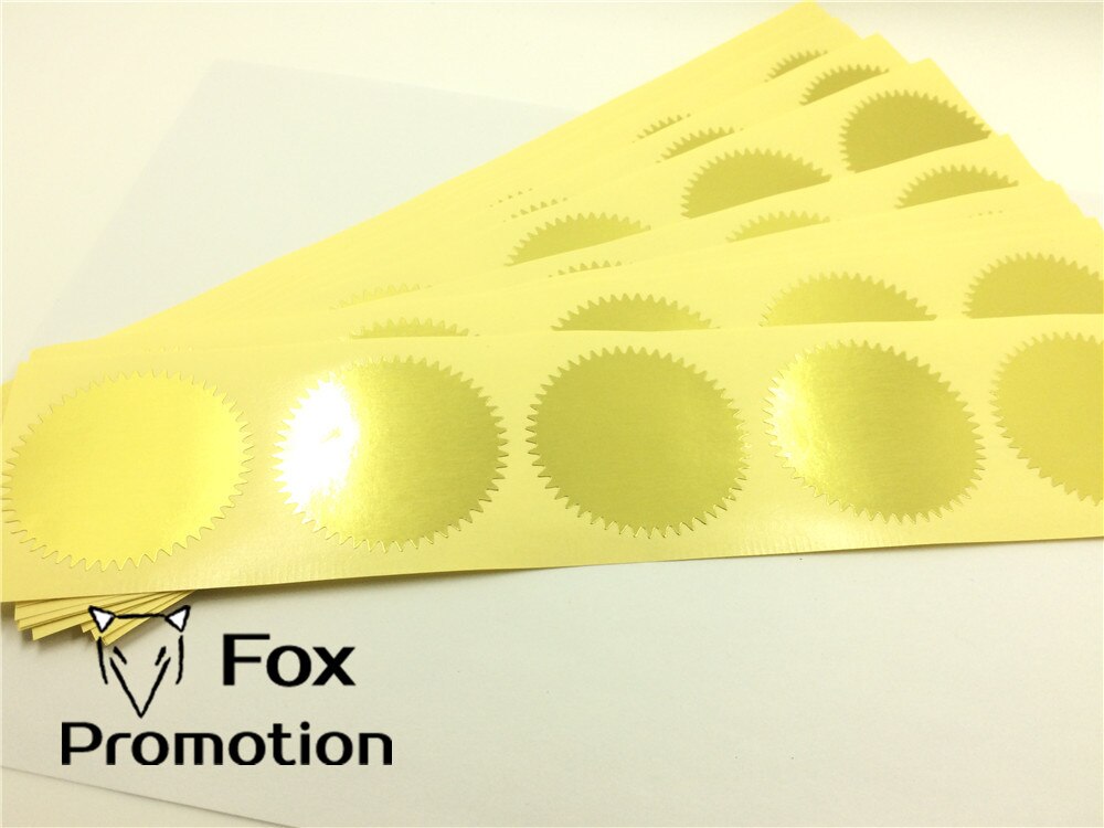 100pcs 5cm Shiny Gold Stickers Sticky Notes Cute Scrapbooking Package Sealing Stickers for Cookie/Candy pack