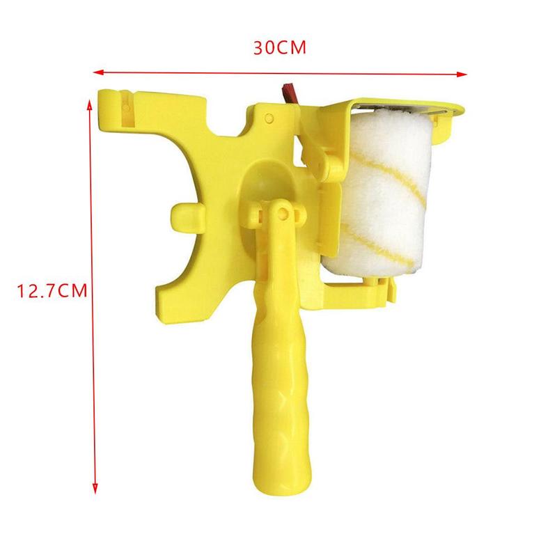 Clean-Cut Paint Edger Roller Brush Safe Tool Portable for Home Room Wall Ceilings HJU1035