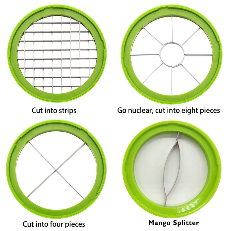 6 In 1 Fruit Vegetables Slicer Dice Chop Machine Food Onion Chopper Potato Dicer DIY Salad Easy Clean Slicer