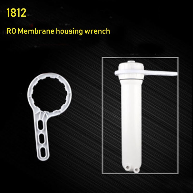 1pc ro skruenøgle til husholdnings filter patron membran hus skruenøgle omvendt osmose akvarie plast skruenøgle håndværktøj: 1812