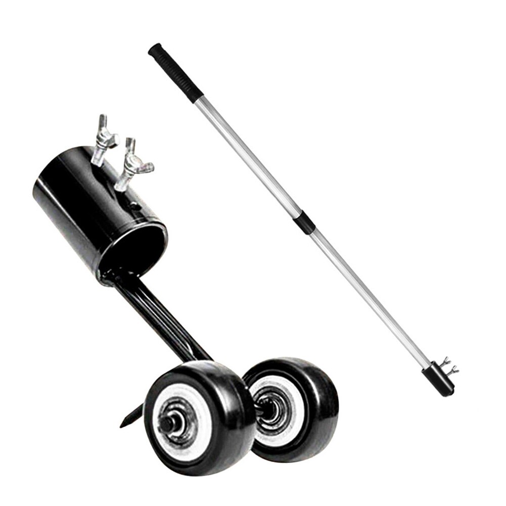 Telescopic Aluminum Alloy Durable Weeder Rod Pole Tool Set for Garden Courtyard Weeder Rod weeder weeding tool GardenAccessories: Slot Weeder  Rod