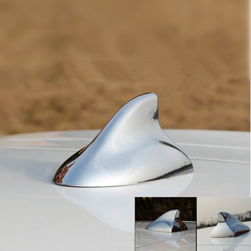Til toyota aygo tilbehør front hajfinne antenne speciel bilradio antenner auto stærkere signal klaver maling forkromet