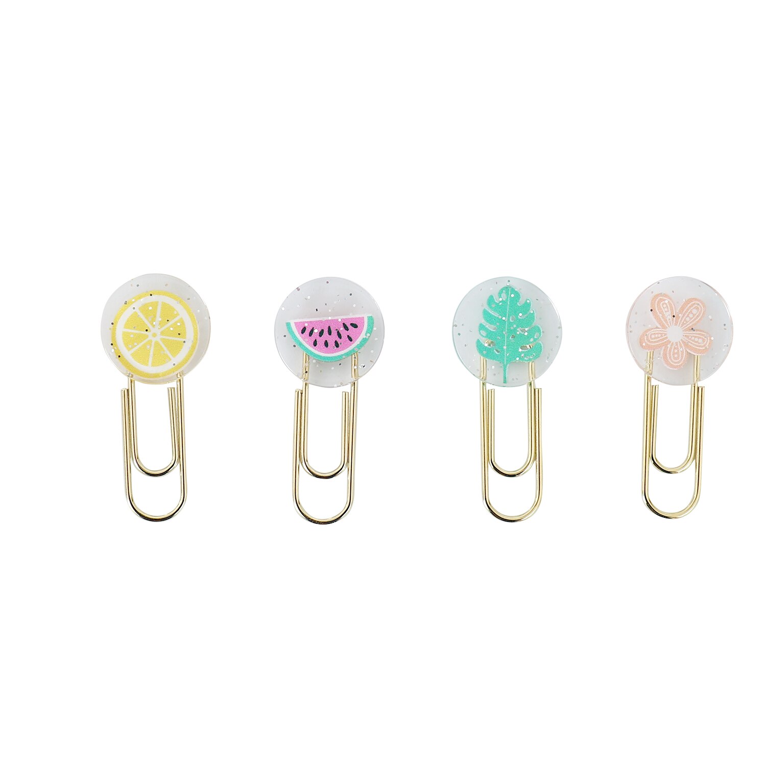 Trombone TUTU en verre, mignon, couleur bonbon, citron, papeterie de bureau et d'école pour Photo, fournitures décoratives H0535