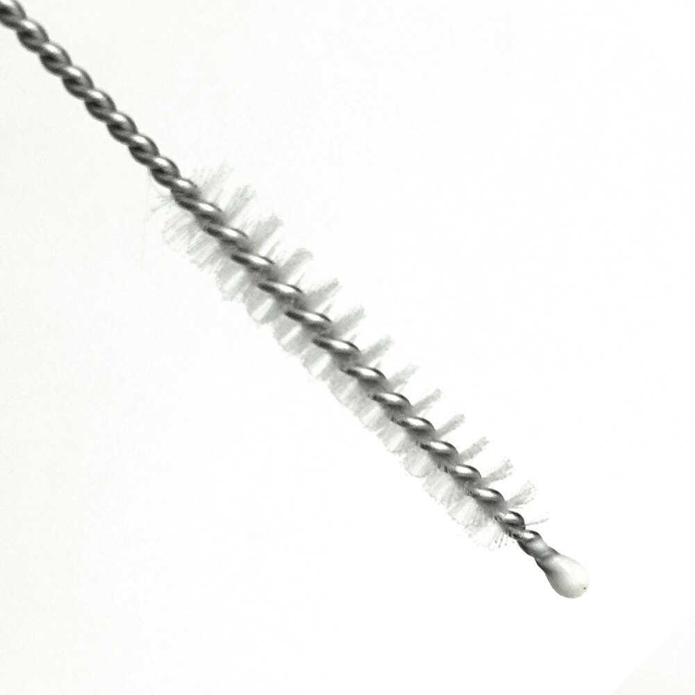 5 pçs fácil acesso compacto aço inoxidável anti risco para garrafa de leite multiuso casa ferramenta mão longa palha escova limpeza