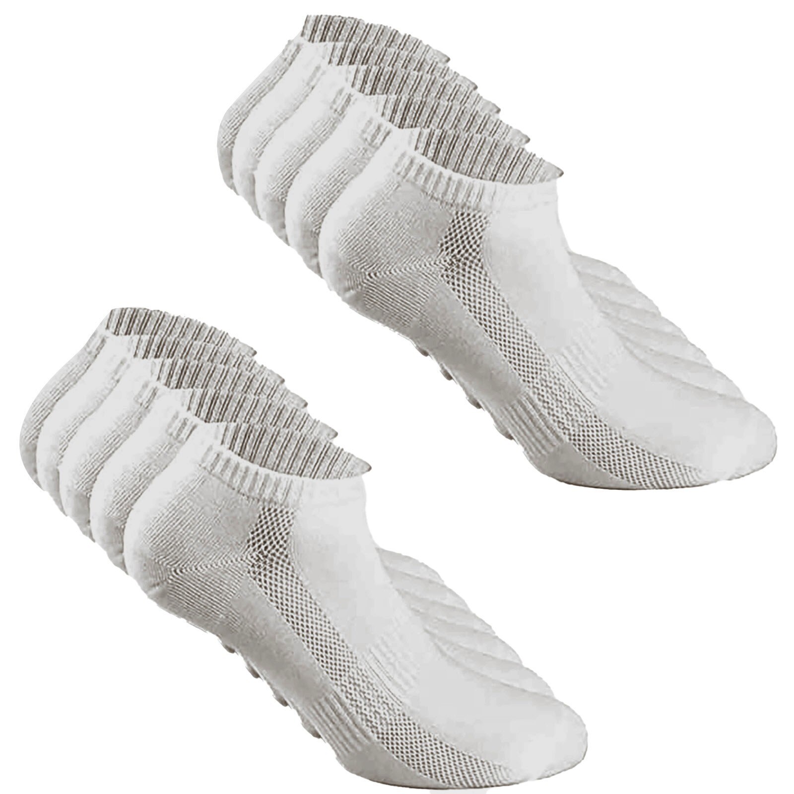 5 Pairs Of Men's And Women's Socks Breathable Sports Socks Solid Color Short Boat Socks Comfortable Cotton Socks