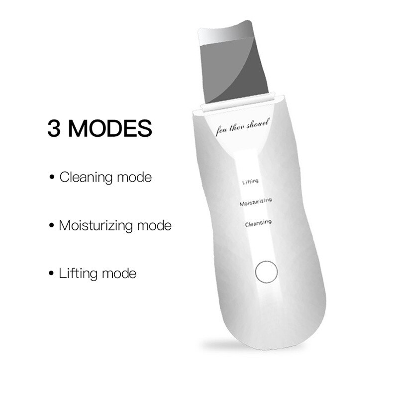 Beauty Star-limpiador Facial ultrasónico, limpiador Facial ultrasónico para limpieza de la piel, exfoliante, eliminación de espinillas, limpiador de poros, depurador Facial