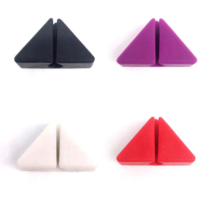 Multipurpose Desktop phone Cable Winder Earphone clip Charger Organizer Management Wire Cord fixer Silicone Holder: Default Title