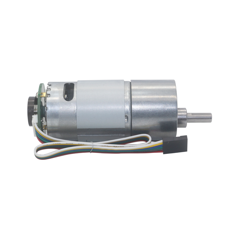24V DC 15 To 2000 RPM High Torque Speed Reduction Gear Motor with Holzer Encoder &amp; Metal Gearbox Electric Motor