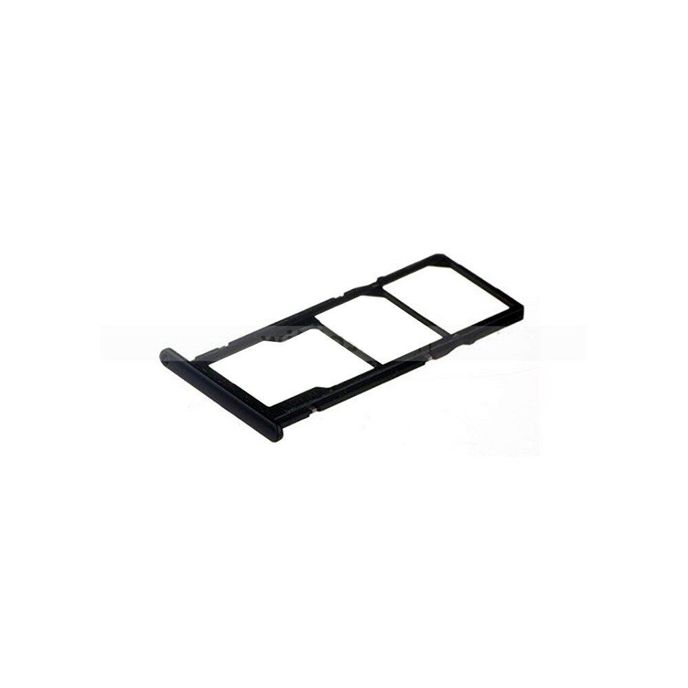 Original Bandeja porta tarjeta Sim y MicroSD farbe dorado para Huawei Honor 8C/Honor Spielen 8C: Negro