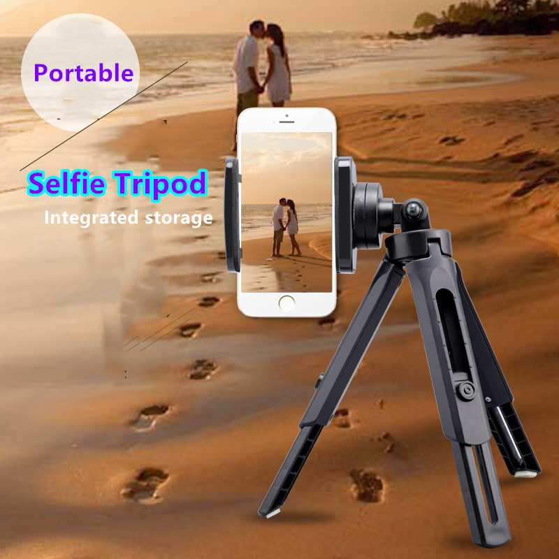 Mini 3 in 1 Portable Wireless Bluetooth Selfie Stick SmartPhones Tripod camera standFold able Selfie Stick Bluetooth Remote