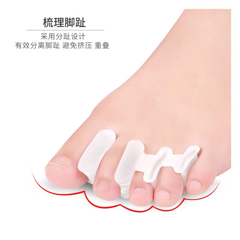 Hallux valgus toe separator Big toe overlapped toe toe correction toe Toe orthosis
