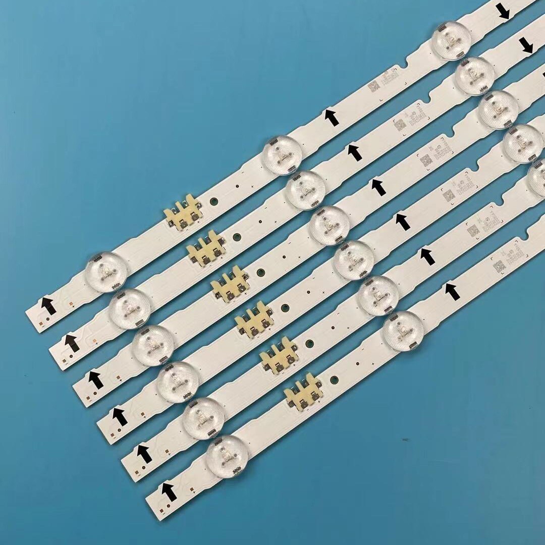 LED Backlight strip(12) for Samsung UE55H6750 UE55H6670 UE55H6400AK UN55J6300 UE55J6300 UN55H6350 LH55DMEPLGC BN96-41386A 41387A