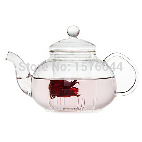 1 ST 400 ml, 600 ml, 800 ml, 1000 ml hittebestendige glazen theepot speciale koffiepot G0125