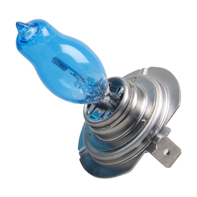 2PC 100W H7 Car Halogen Fog Light HeadLight DRL HOD Lamp Dark Blue Glass Replacement Bulbs Super bright 6000K white