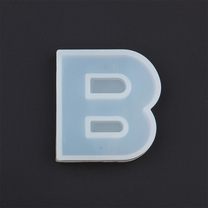 Digital English Alphabet Epoxy Resin Molds Mixed Style Silicone Casting Molds For DIY Jewelry Making Findings Supplies Component: B