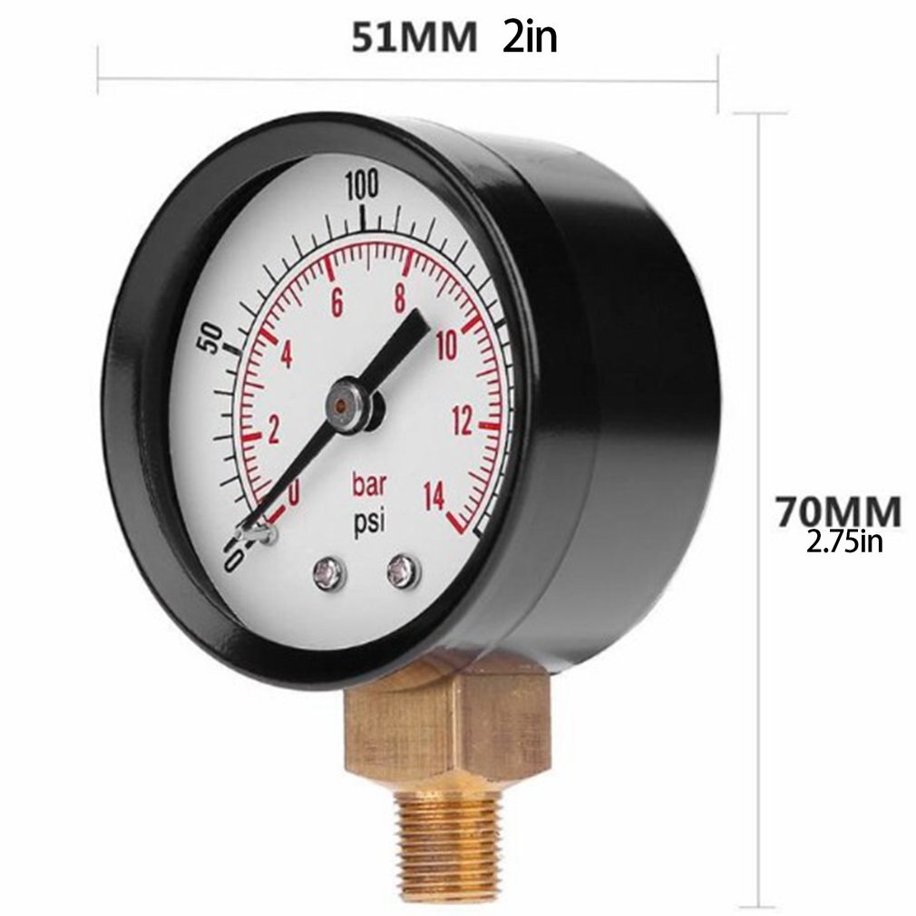 TS-Z52 Precisie Manometer Elektronische Barometer Hydraulische Negatieve Druk Vacuüm Manometer