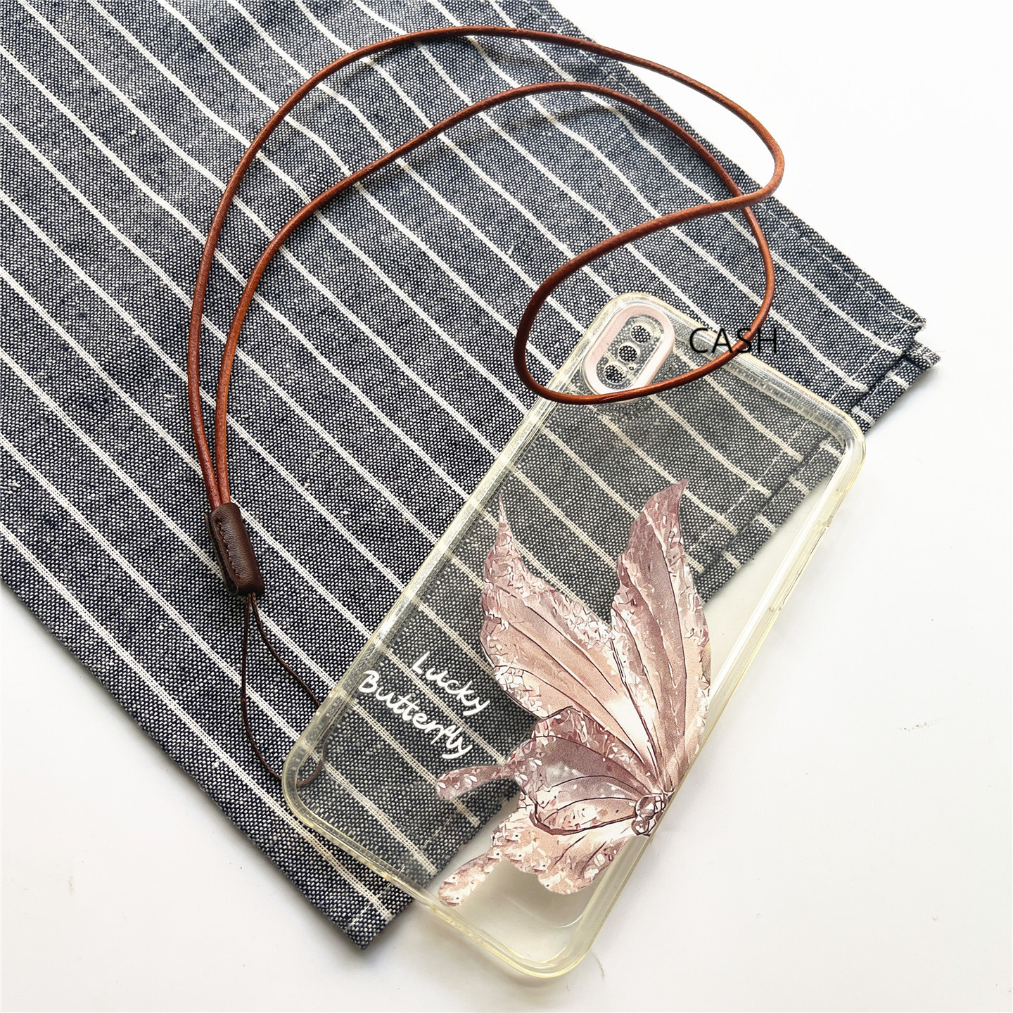 Cordão de couro sintético macio anti-perdas, alça de pescoço para cartão de identificação, emblema para academia, chaves usb, suporte para celular, corda de pendurar diy