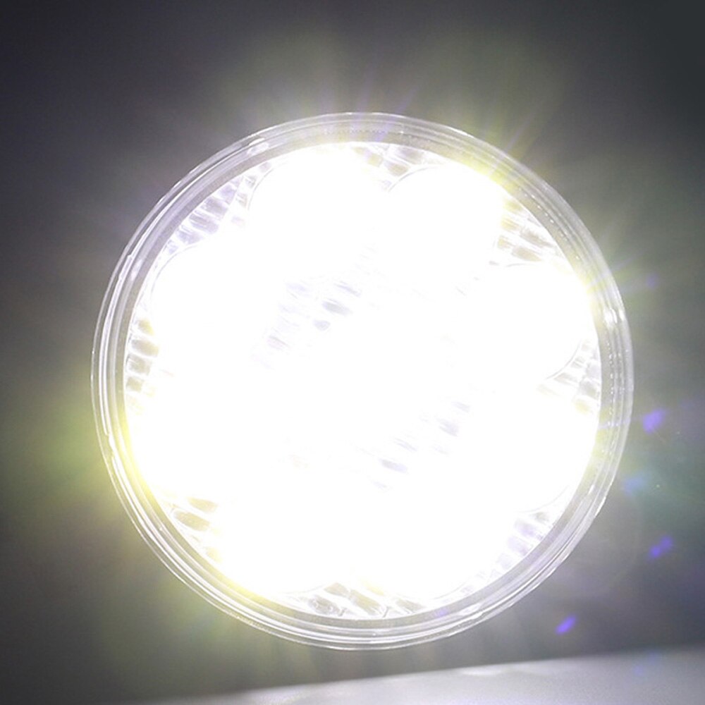 2pcs Aluminum LED Car Lights 9LED*3W High Intensity LED For Off-road Vehicle Lighting Car Headlight Fog Lights Auto Parts