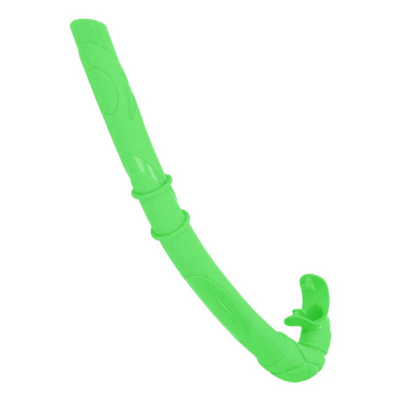 Tube de respiration flottant pour plongée sous-marine, Gel de silice, pour adultes, natation, piscine, Sport sous-marin: green