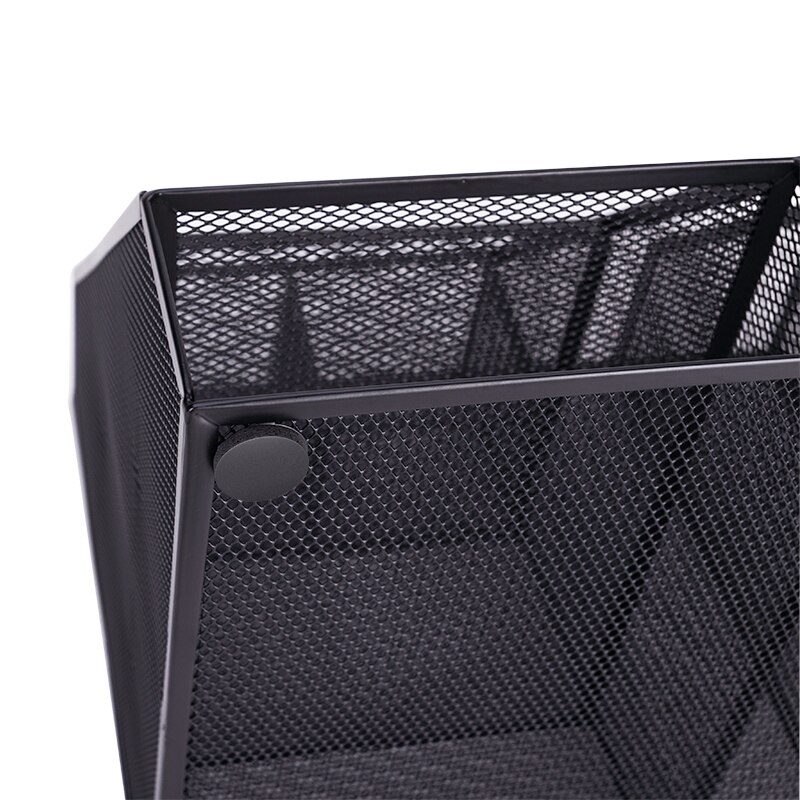 Deli metall filfack skrivbordsdatalagring ram organisatör galler multifunktion metall galler dokumentfack kontor skolmaterial